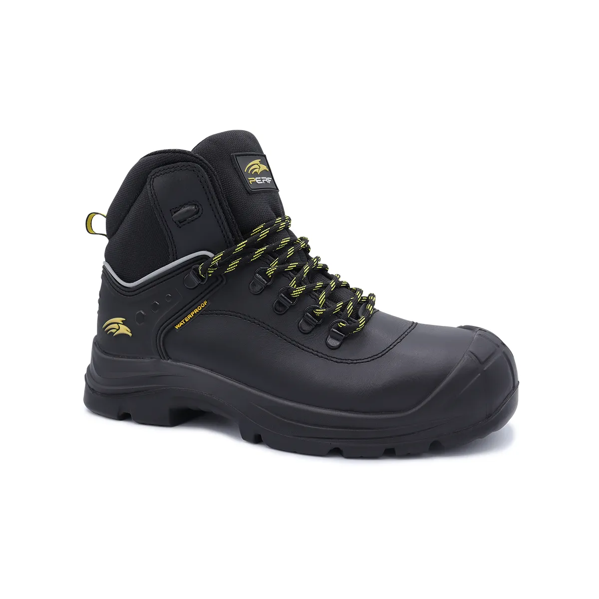 Perf Corvus Waterproof PU/RU Boot c/w Cap — Black